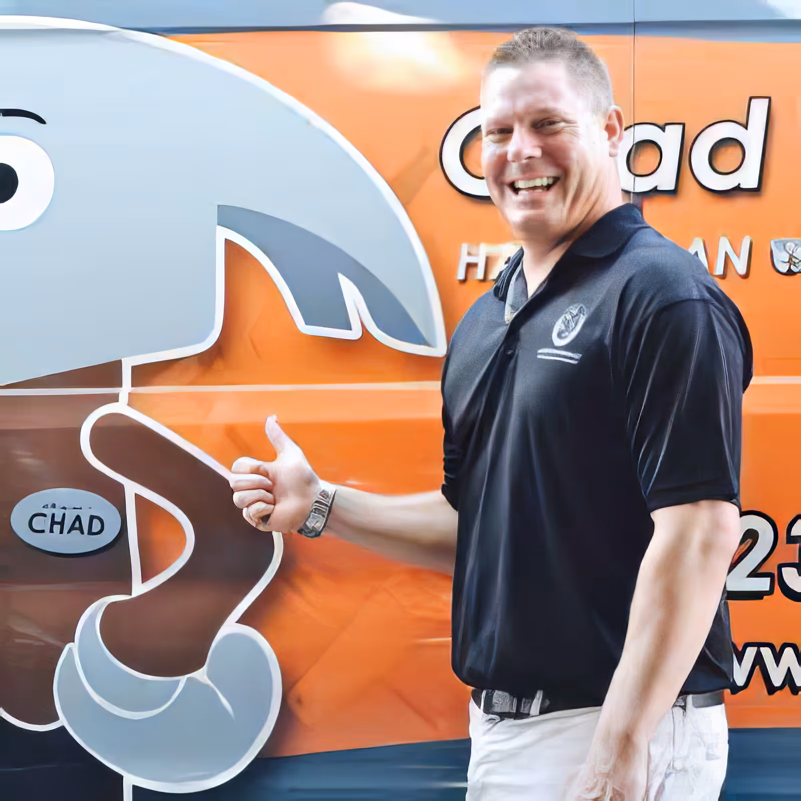 Chad, owner of Chad the Handyman, professional portrait
